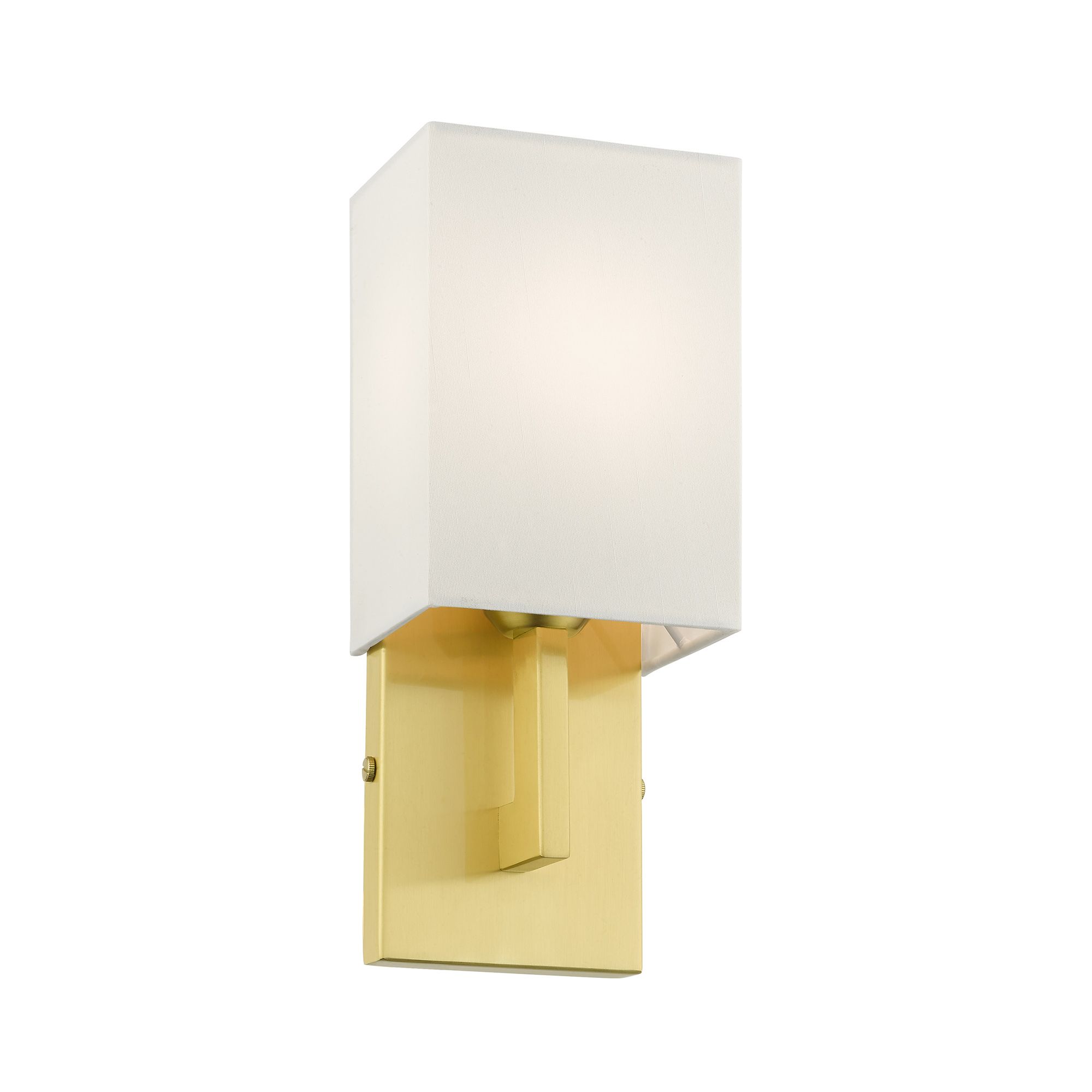 Image 5 Meridian 1 Light Satin Brass ADA Sconce more views
