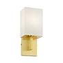 5_Meridian 1 Light Satin Brass ADA Sconce more views