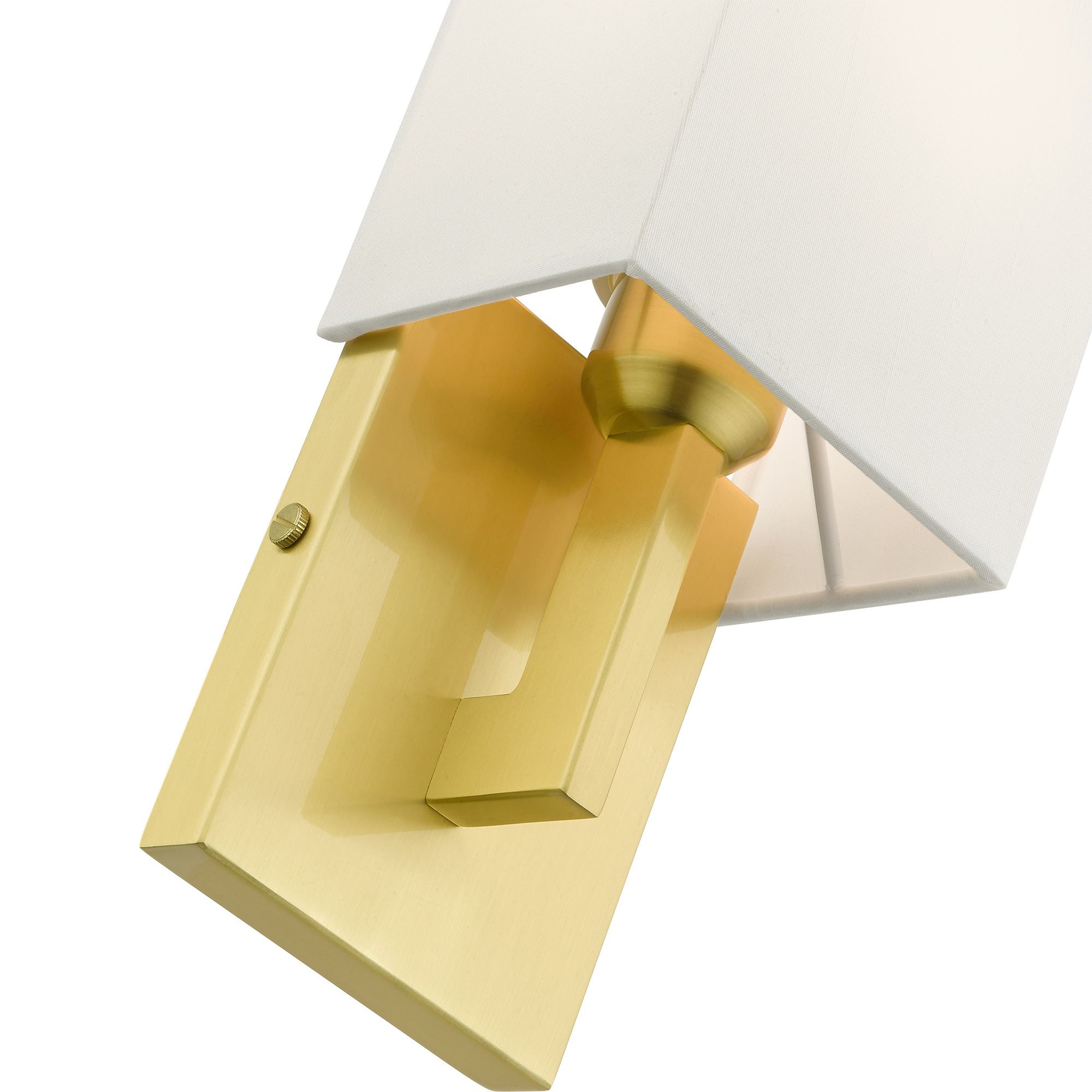 Meridian 1 Light Satin Brass ADA Sconce