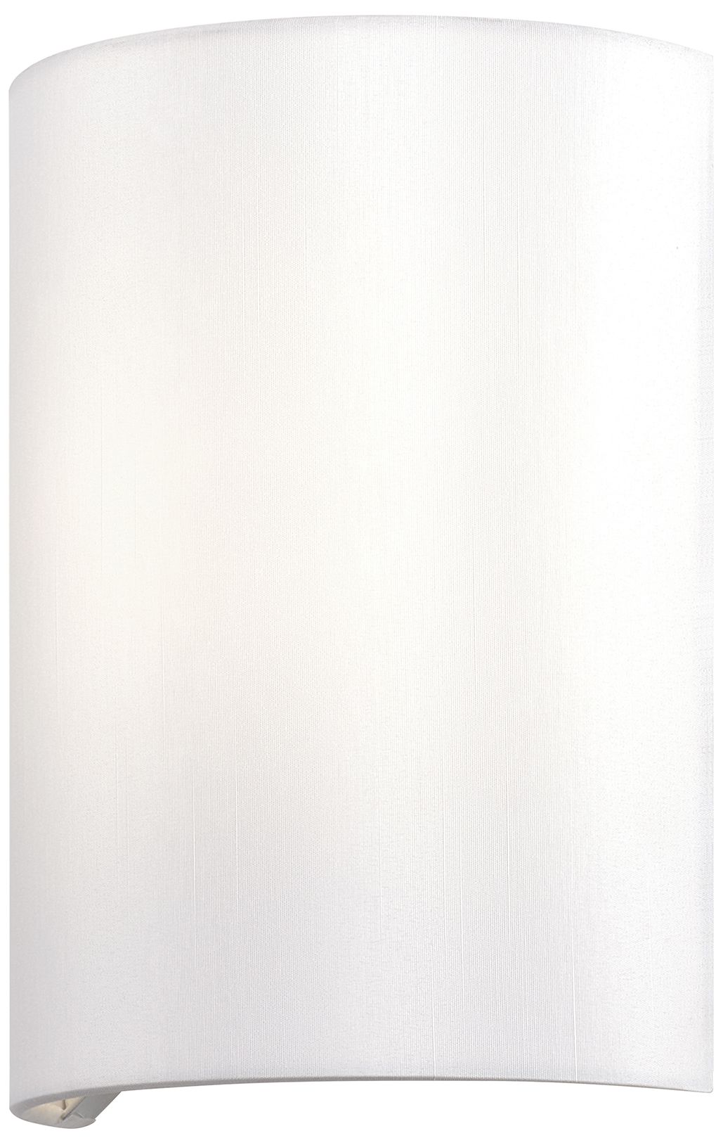 Image 6 Meridian 1 Light Shiny White ADA Sconce more views