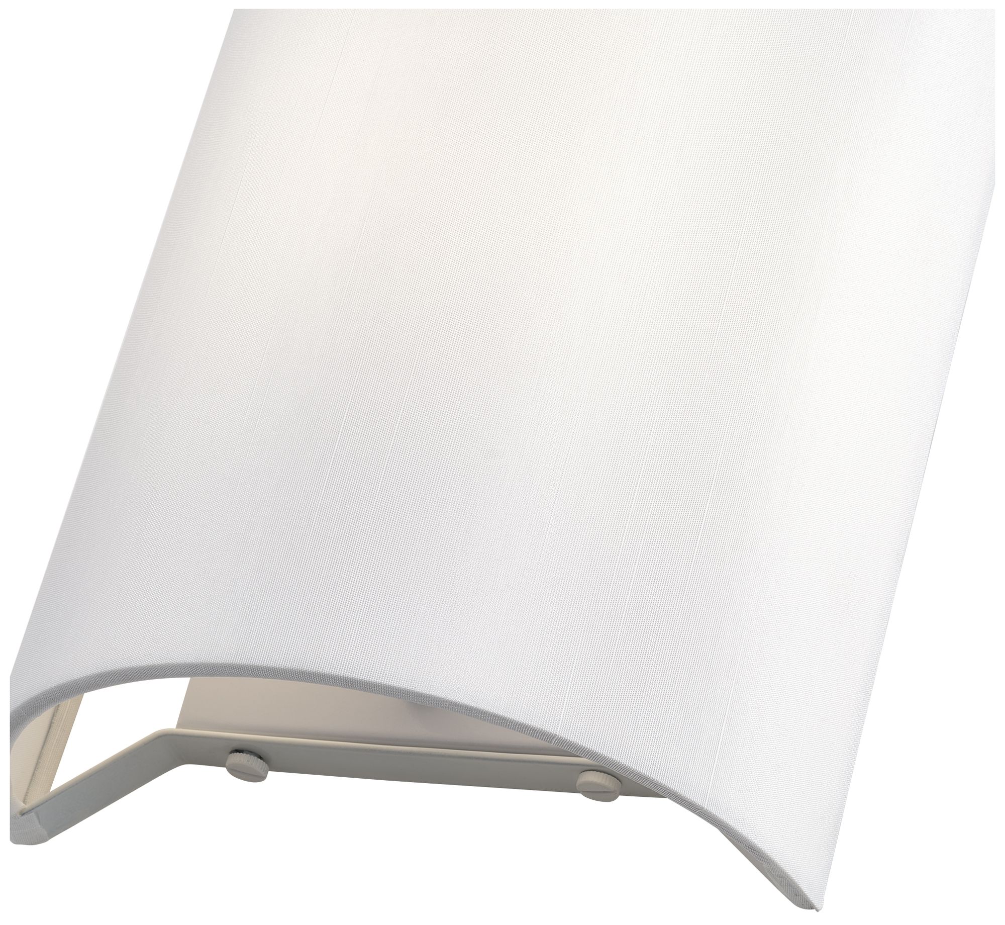 Meridian 1 Light Shiny White ADA Sconce