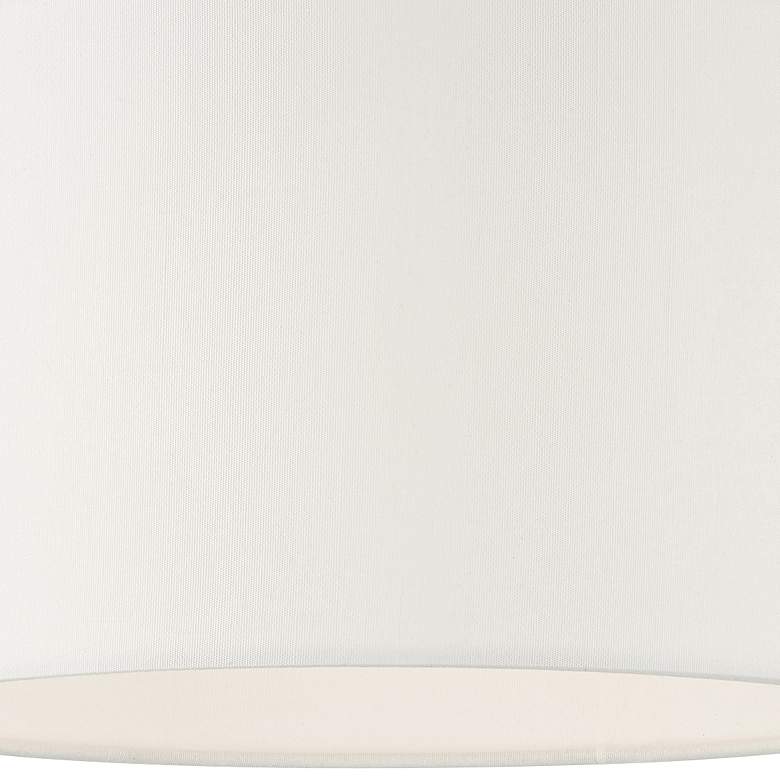 Image 4 Meridian 10" Wide Black Drum Ceiling Light more views