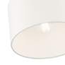 7_Meridian 10" Wide Black Drum Ceiling Light more views
