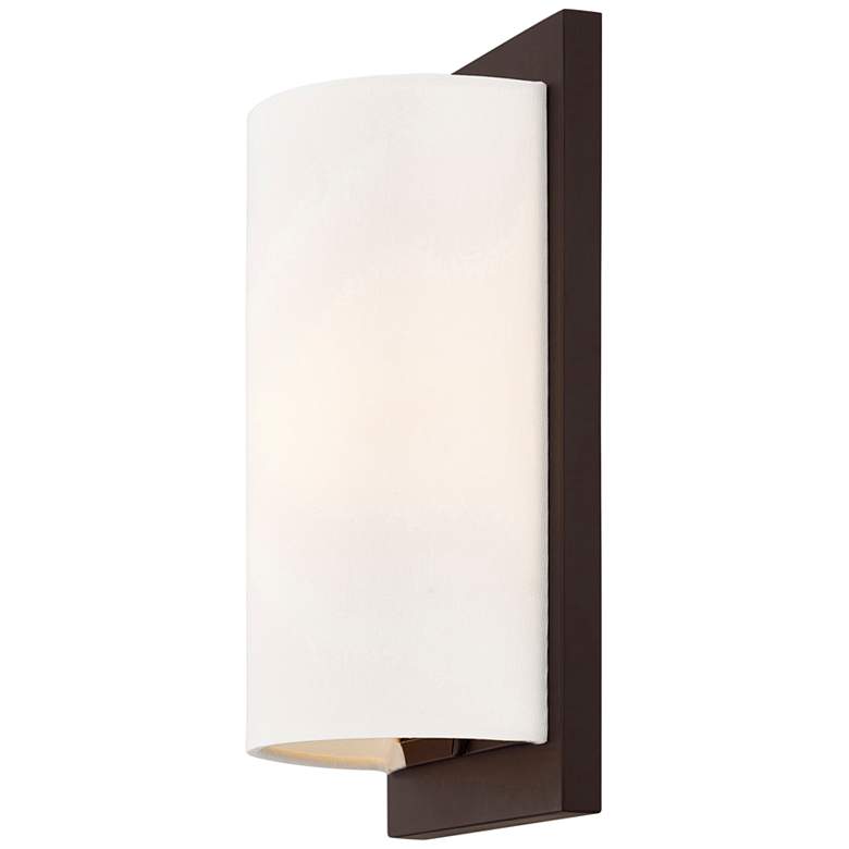 Image 5 Meridian 11" High Bronze Wall Sconce more views