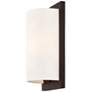 5_Meridian 11" High Bronze Wall Sconce more views