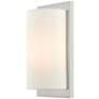 Meridian 11" High Brushed Nickel Wall Sconce