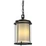Meridian 12.7"H Coastal Black Outdoor Ceiling Fixture