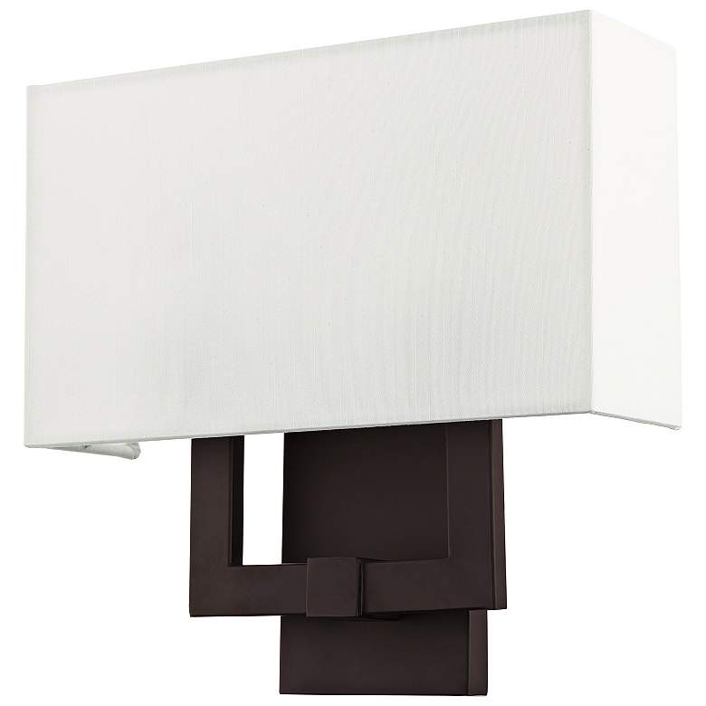 Image 5 Meridian 12 3/4" High Bronze Wall Sconce more views