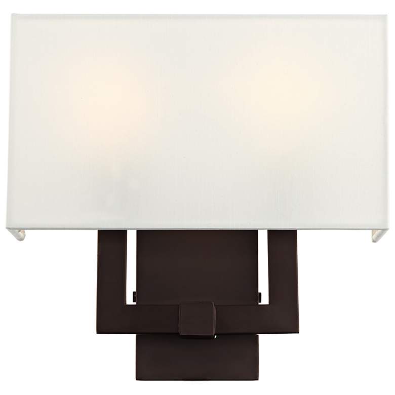 Image 6 Meridian 12 3/4" High Bronze Wall Sconce more views