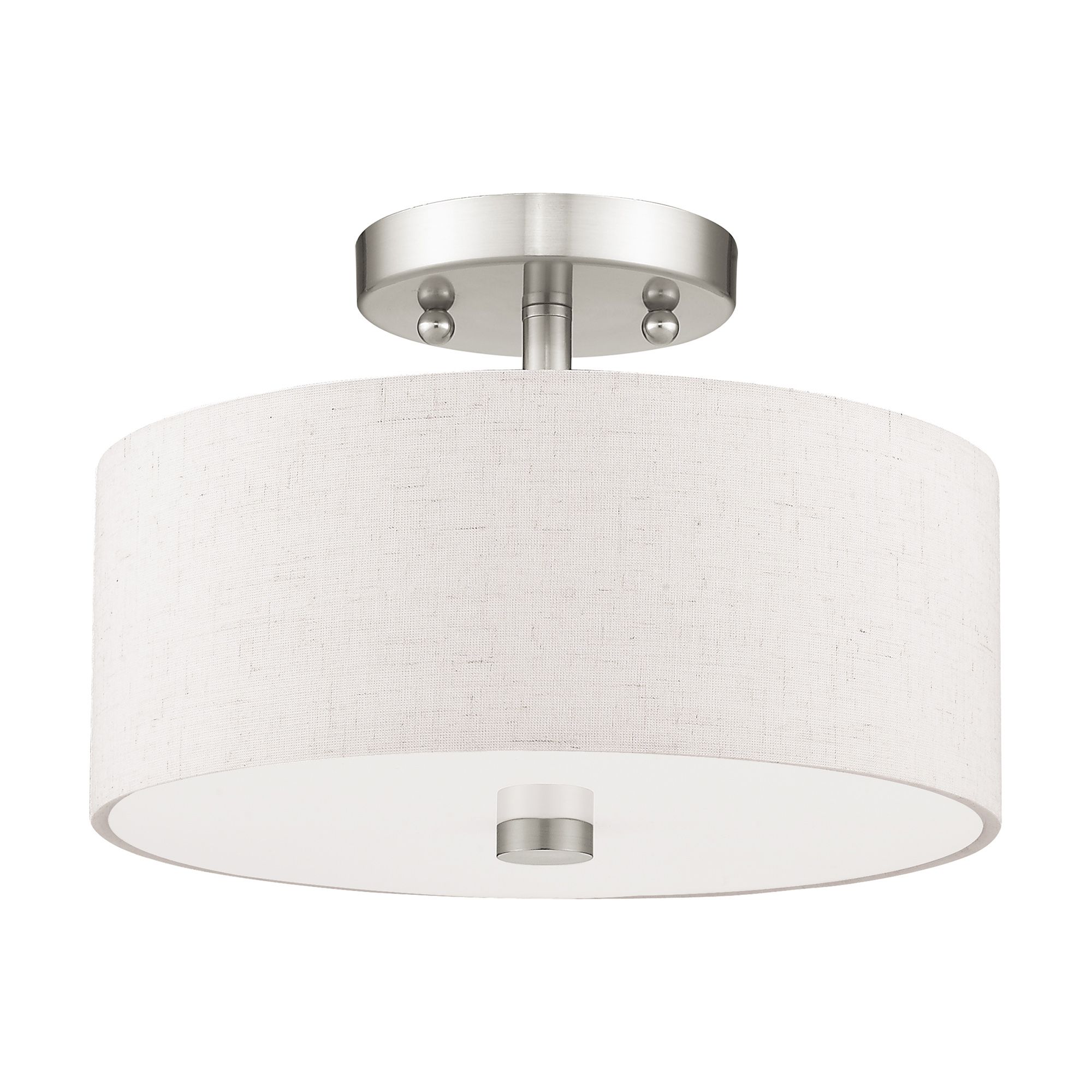 Image 3 Meridian 12 3/4" High Brushed Nickel Wall Sconce more views