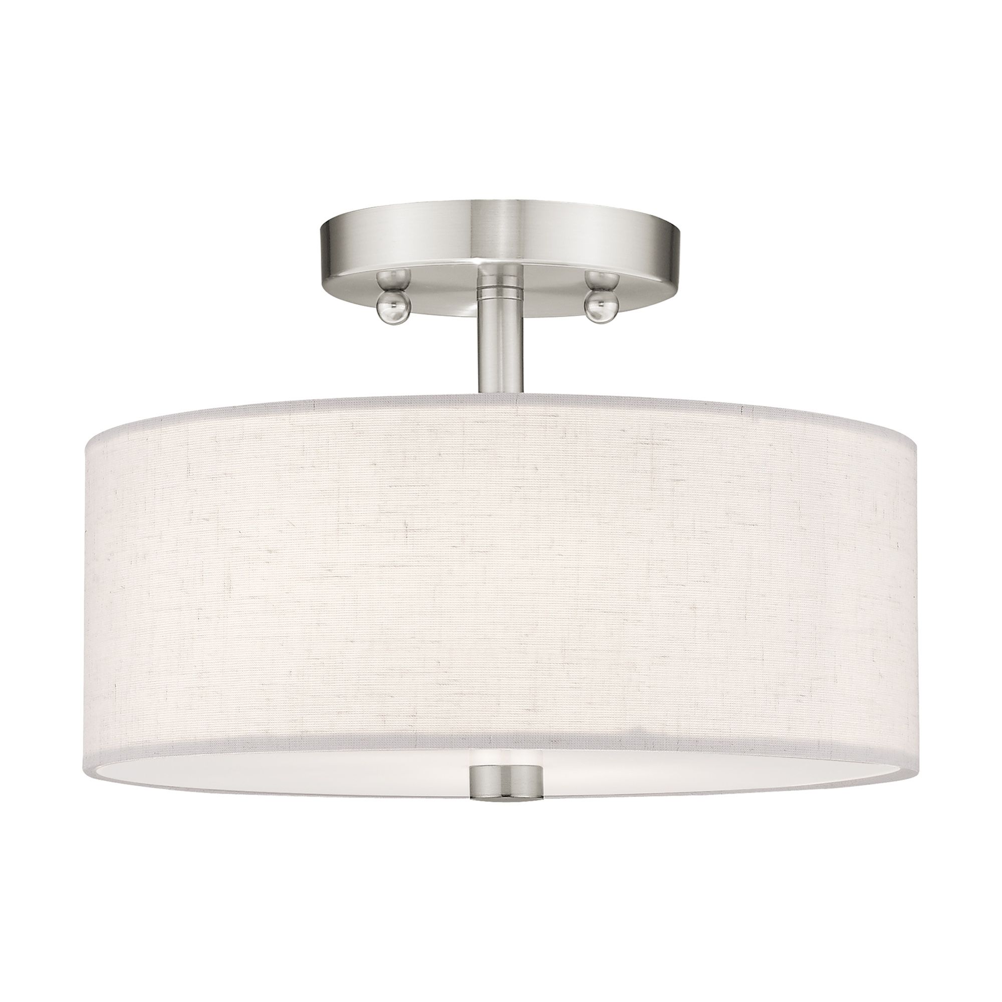 Image 4 Meridian 12 3/4" High Brushed Nickel Wall Sconce more views