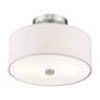 5_Meridian 12 3/4" High Brushed Nickel Wall Sconce more views