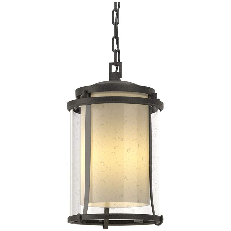 Image 1 Meridian 15.7"H Large Coastal Natural Iron Outdoor Ceiling Fixture