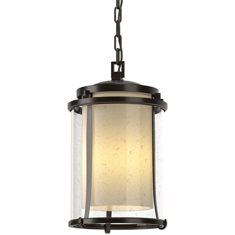 Image 1 Meridian 15.7"H Large Coastal Oil Rubbed Bronze Outdoor Ceiling Fixtur