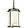 Meridian 15 3/4"H Coastal Dark Smoke Outdoor Hanging Light