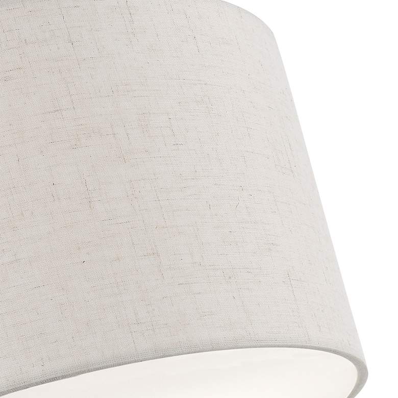 Image 6 Meridian 2 Light Brushed Nickel Ceiling Mount more views