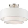 Livex Lighting Meridian Silver Collection