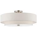 Livex Lighting Meridian Brushed Nickel Collection
