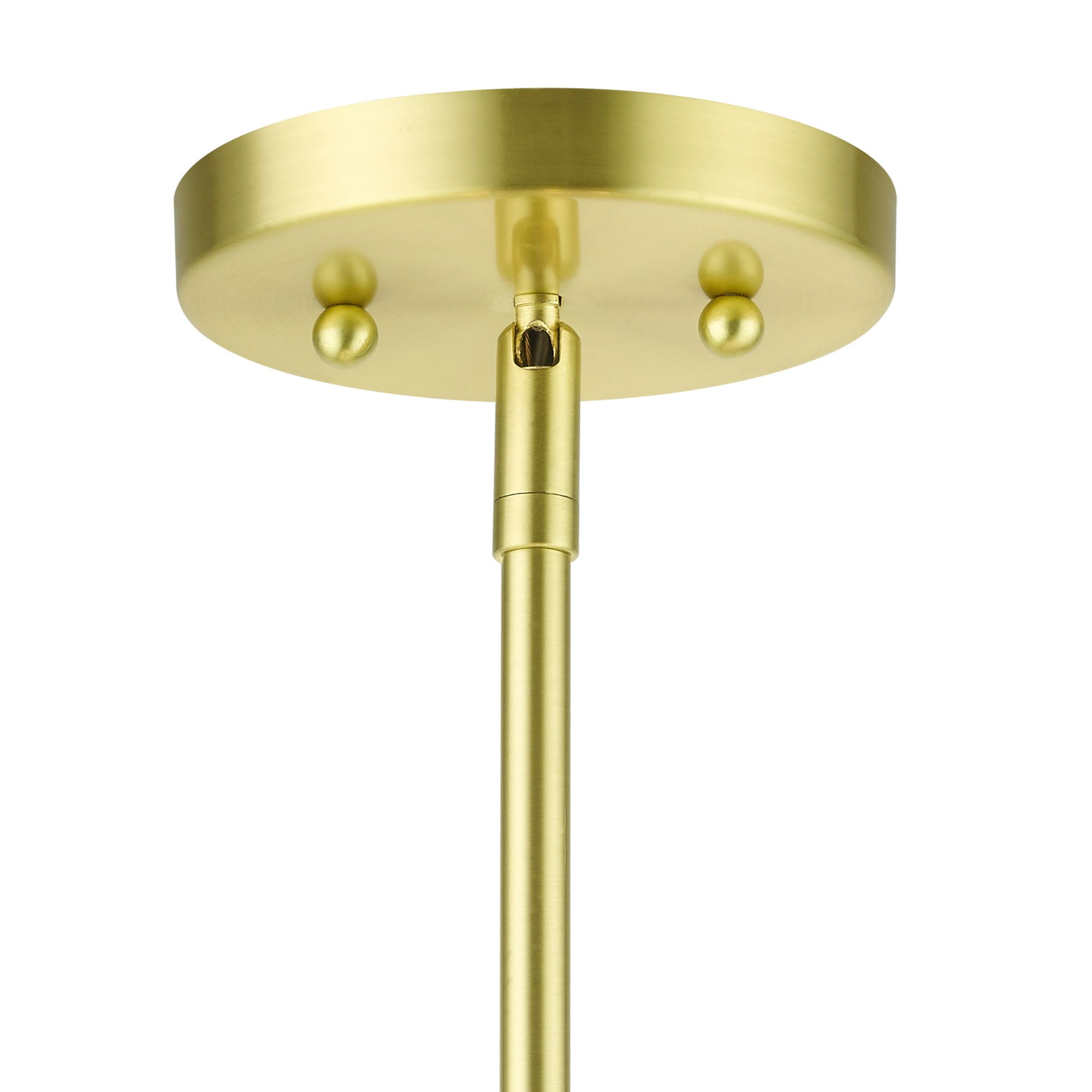 Meridian 24" Wide Satin Brass 3-Tier Drum Chandelier in scene