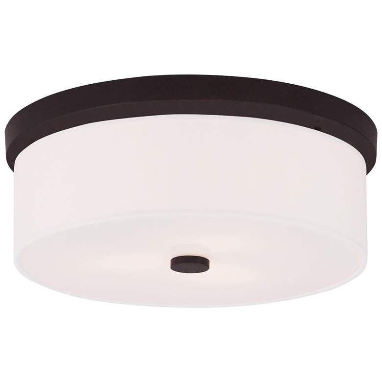 Image 1 Meridian 3 Light Bronze Ceiling Mount