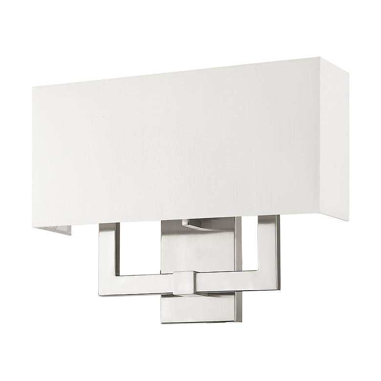 Image 3 Meridian 3 Light Brushed Nickel Wall Sconce more views