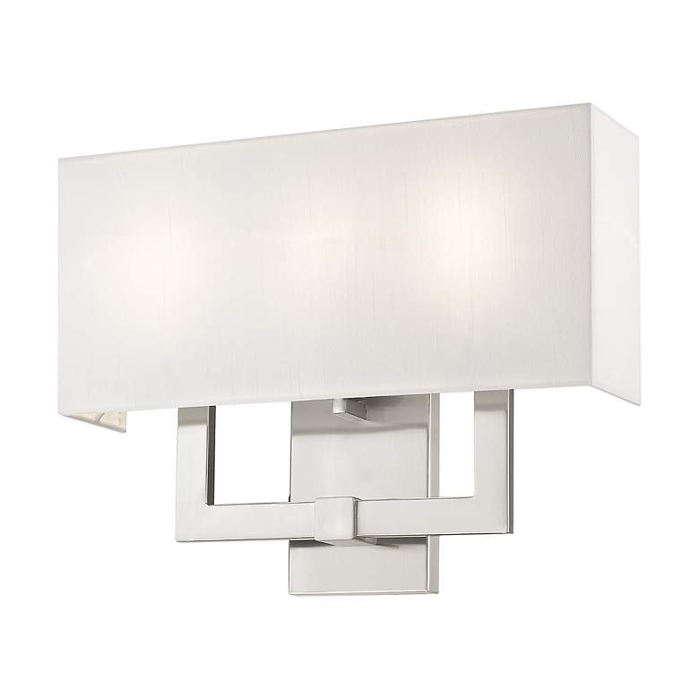 Image 4 Meridian 3 Light Brushed Nickel Wall Sconce more views