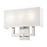 4_Meridian 3 Light Brushed Nickel Wall Sconce more views