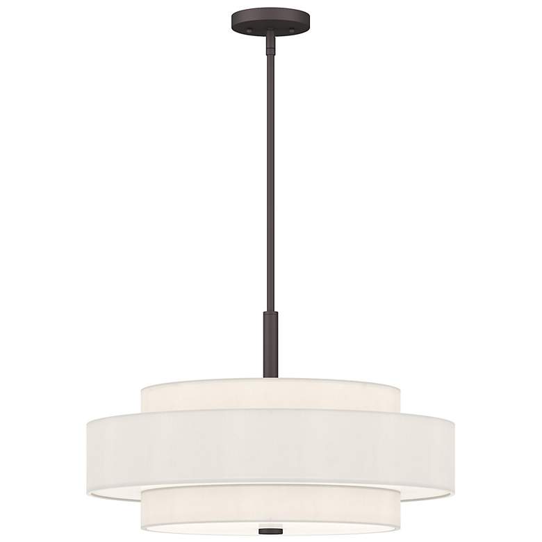 Image 2 Meridian 4 Light Bronze Pendant