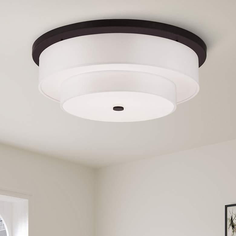 Image 1 Meridian 5 Light Bronze Ceiling Mount