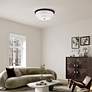 5_Meridian 5 Light Bronze Ceiling Mount more views