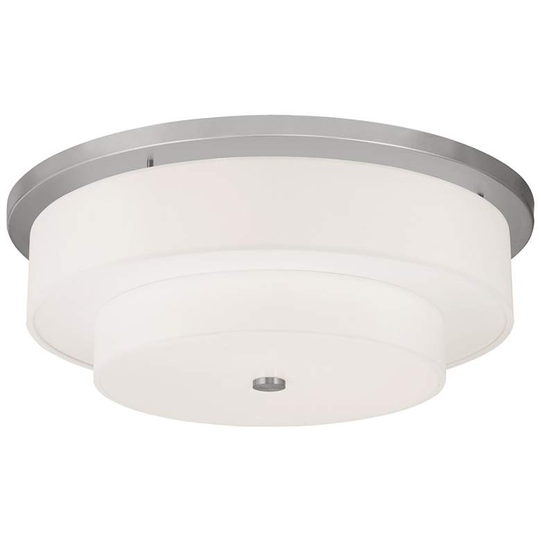 Image 1 Meridian 5 Light Brushed Nickel Ceiling Mount