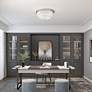 Thumbnail4 of Meridian 5 Light Brushed Nickel Ceiling Mount more views
