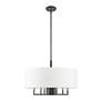 Thumbnail3 of Meridian 7 Light Scandinavian Gray Pendant Chandelier more views