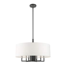 Image5 of Meridian 7 Light Scandinavian Gray Pendant Chandelier more views