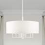 Thumbnail1 of Meridian 7 Light White Pendant Chandelier