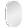 Meridian Frosted 30" x 48" LED Lighted Vanity Wall Mirror