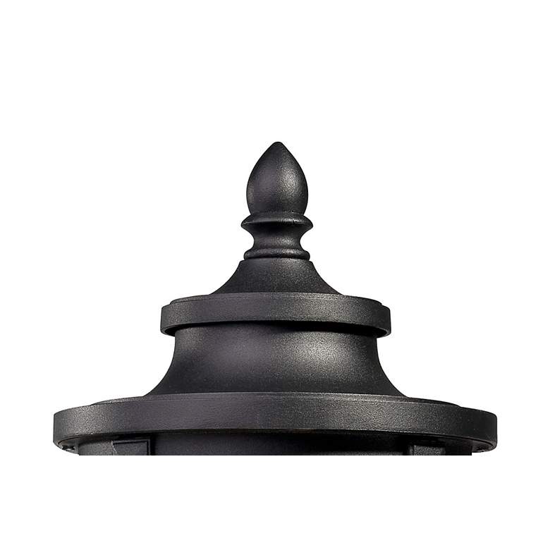 Image 4 Merrimack 19 1/4" High Black LED Outdoor Post Light more views