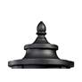 4_Merrimack 19 1/4" High Black LED Outdoor Post Light more views