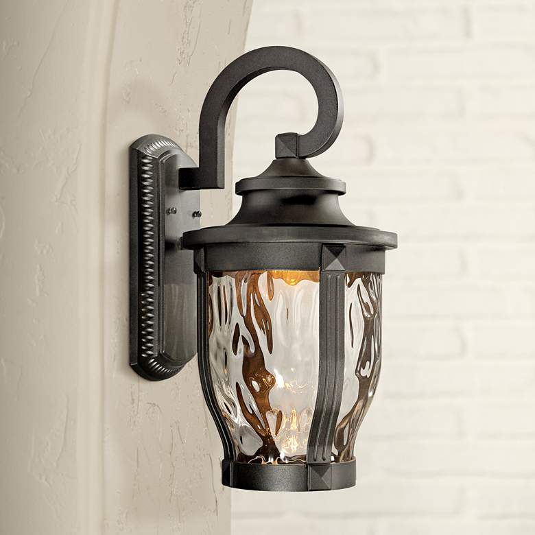 Image 1 Merrimack 20" High Black LED Outdoor Wall Light