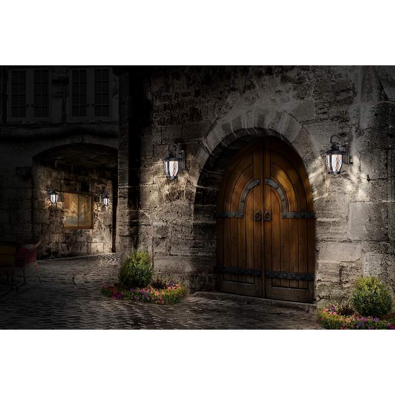 Image 5 Merrimack 20" High Black LED Outdoor Wall Light more views