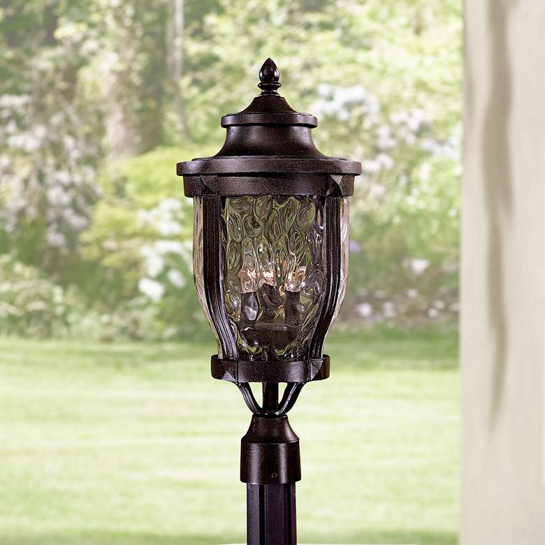Image 2 Merrimack Collection 24 inch High Outdoor Post Mount Light