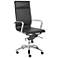 Merritt High-Back Black and Chrome Office Chair