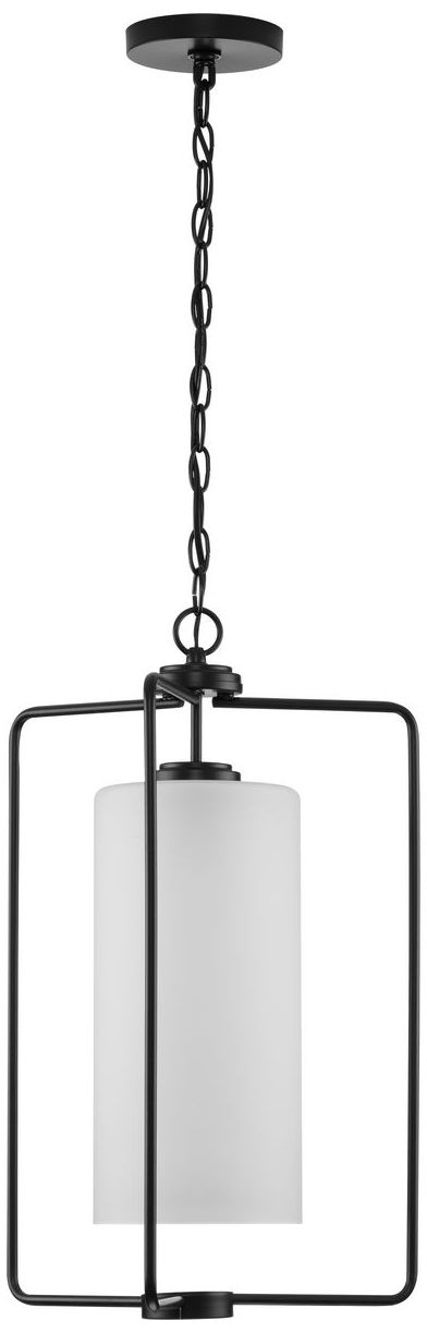 Image 2 Merry Collection One-Light Etched Glass Foyer Pendant Light more views