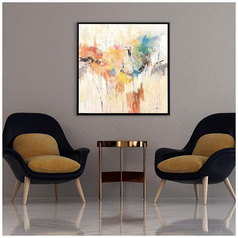 Image 4 Merry Go Round 29"W x 29"H Canvas more views