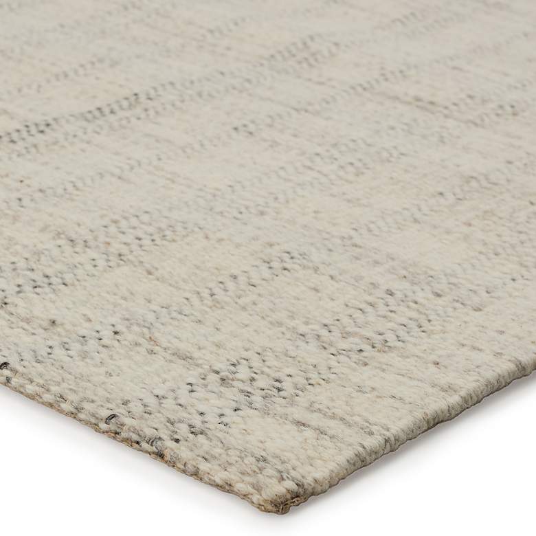 Image 2 Merryn Marietta MRR01 6'x9' Cream and Black Wool Area Rug more views