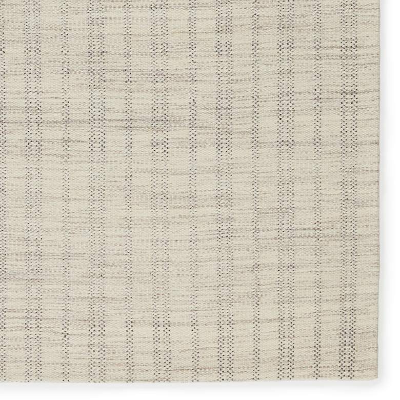 Image 4 Merryn Marietta MRR01 6'x9' Cream and Black Wool Area Rug more views