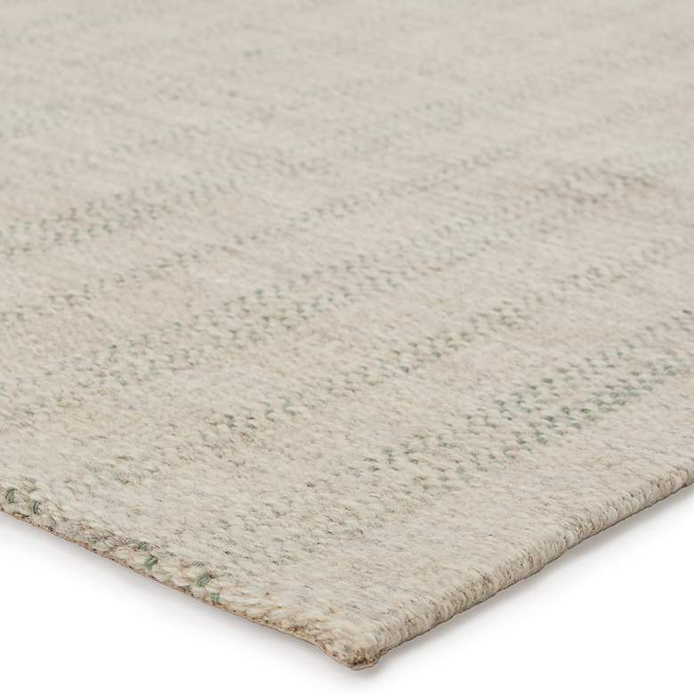 Image 2 Merryn Marietta MRR02 6'x9' Gray and Green Wool Area Rug more views