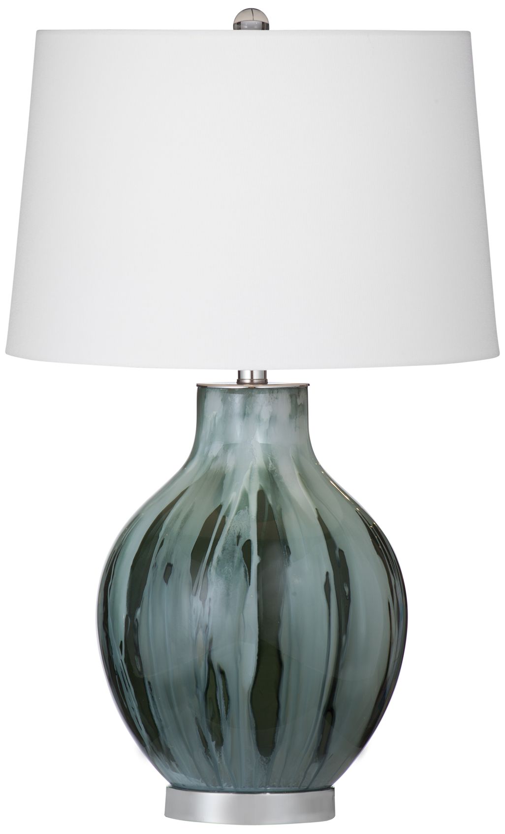 Mersay 27" High  Smoke Table Lamp