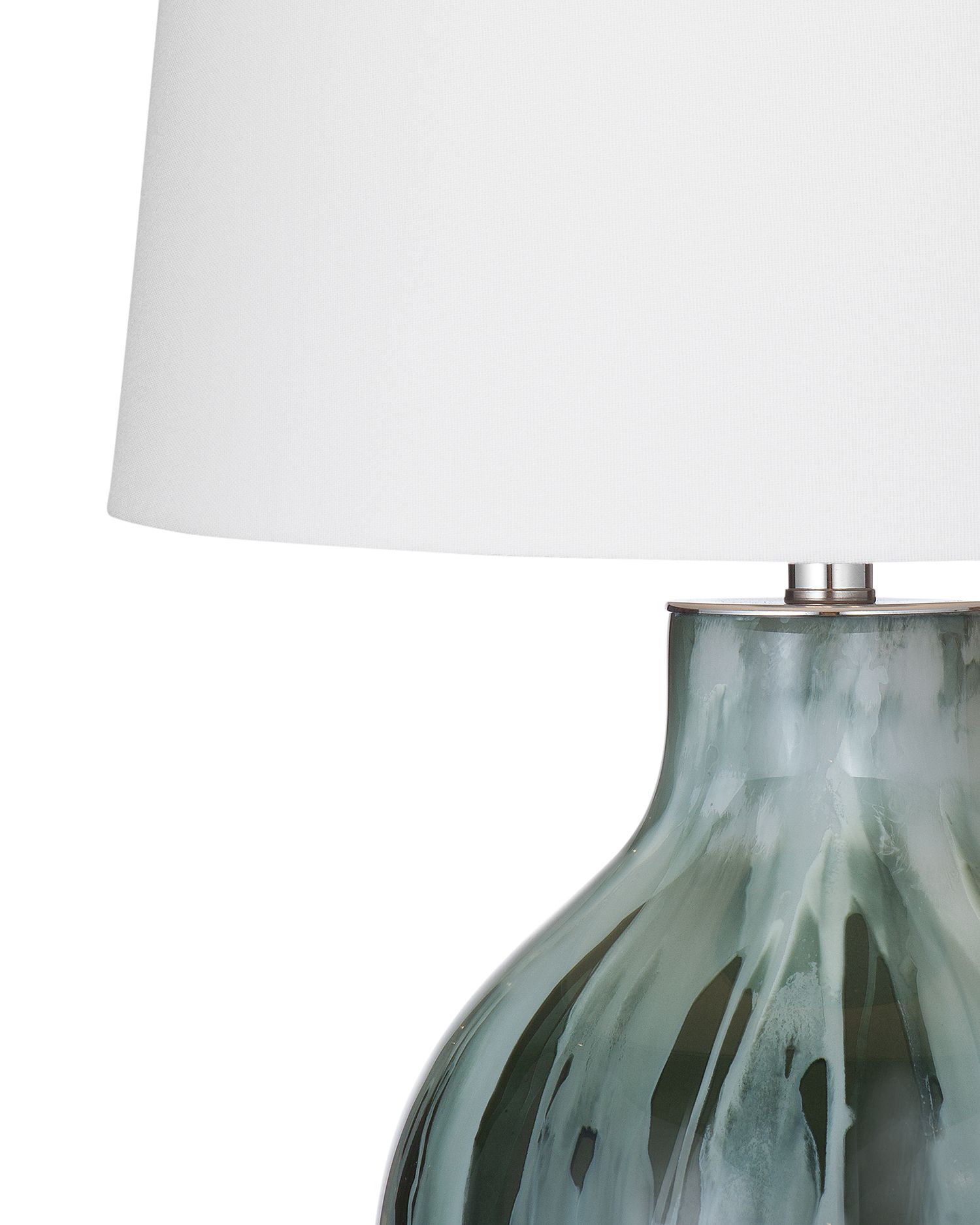 Image 2 Mersay 27" High  Smoke Table Lamp more views