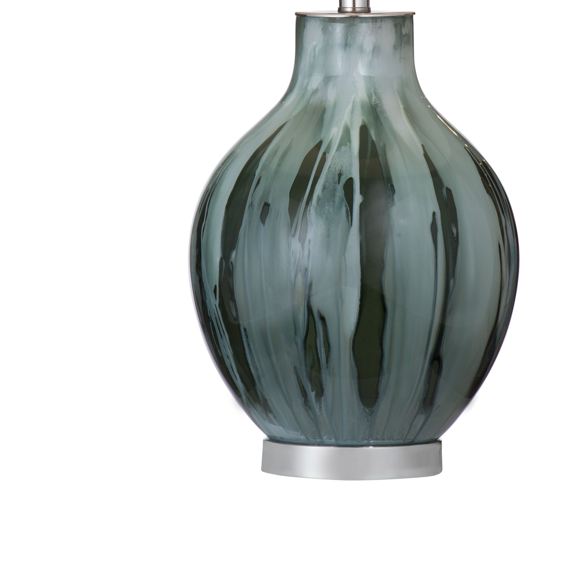 Image 7 Mersay 27" High  Smoke Table Lamp more views
